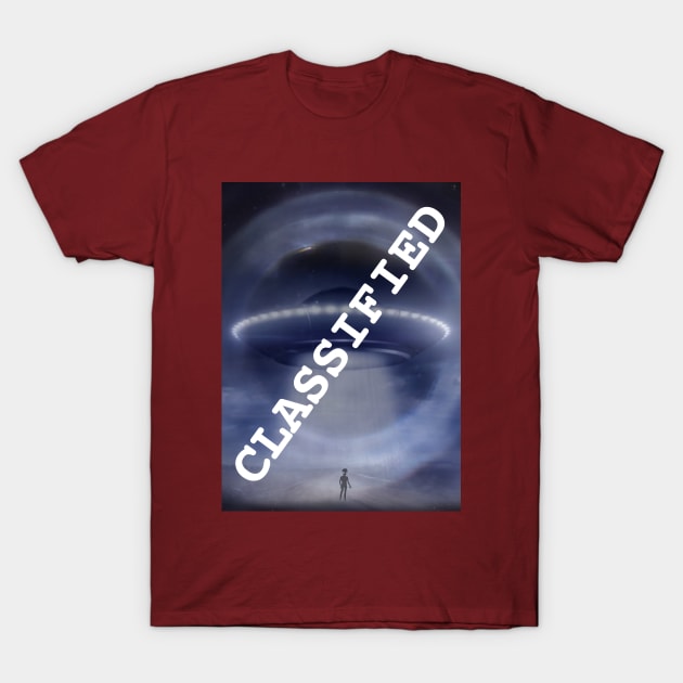 UFO - Classified T-Shirt by fizzy121design